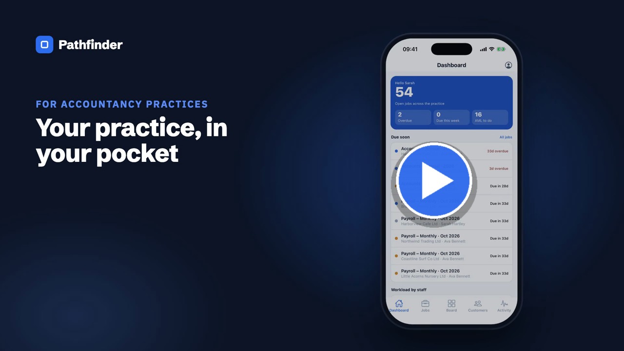 Pathfinder mobile demo: your practice, in your pocket